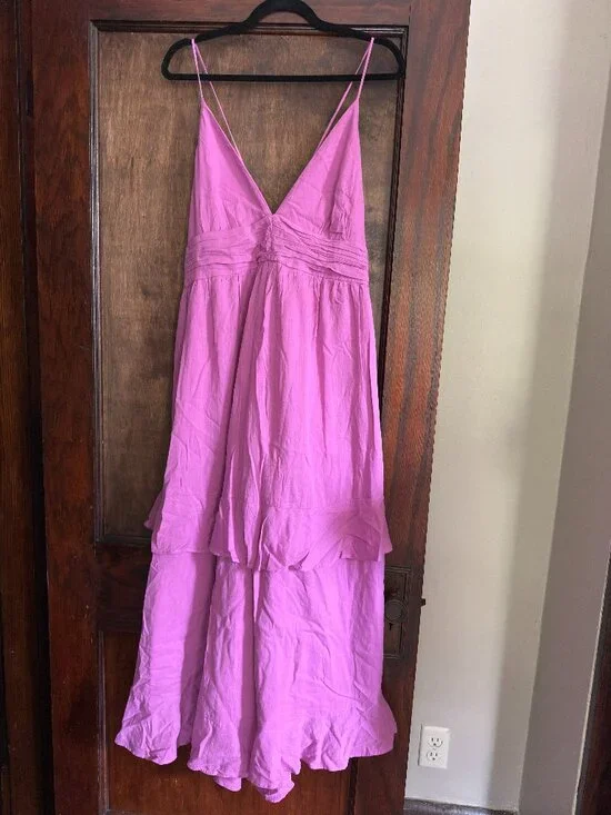 abercrombie maxi sun dress