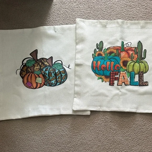 Hello Fall Decorative Pillow Covers