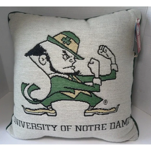 Tapestry Notre Dame Fighting Irish ND Throw Pillow  15