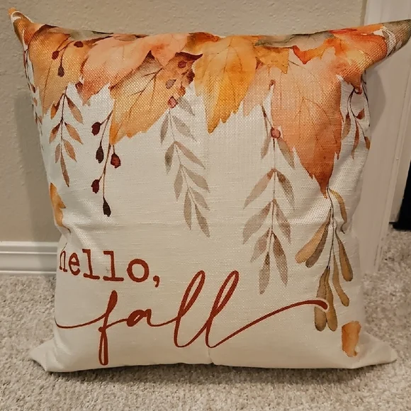 Autumn Leaves Decorative Pillow