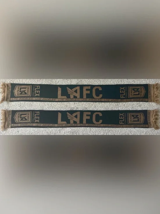 LAFC Los Angeles Football Club Flex Soccer Scarf