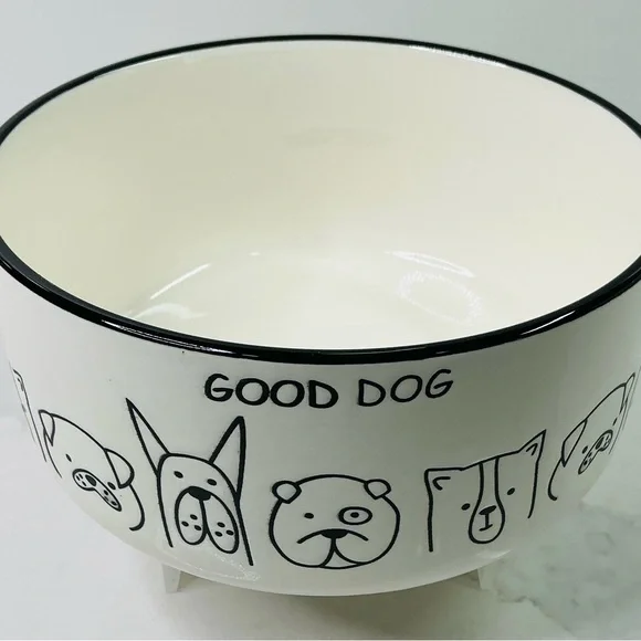 Dog Bowl Signature Houseware Ceramic 6