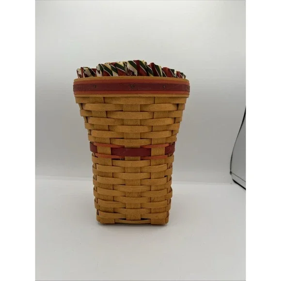 🧺 Longaberger 1998 May Series Snapdragon Basket w/‎ Liner 🌸🌼