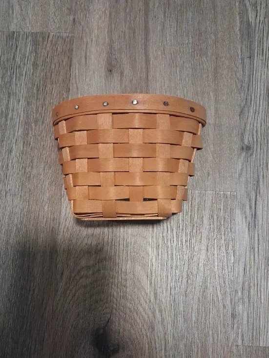 Longaberger Tan Woven Wall Basket
