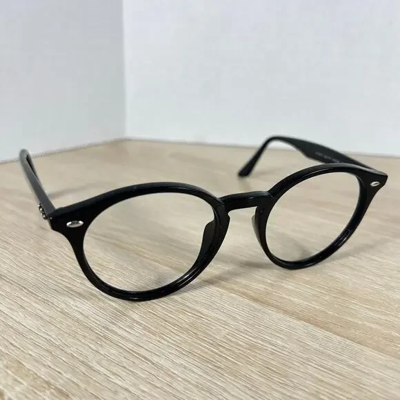 Ray-Ban RB2180-F 601/71 Sunglasses FRAMES ONLY Round Black 51-21-150 Italy