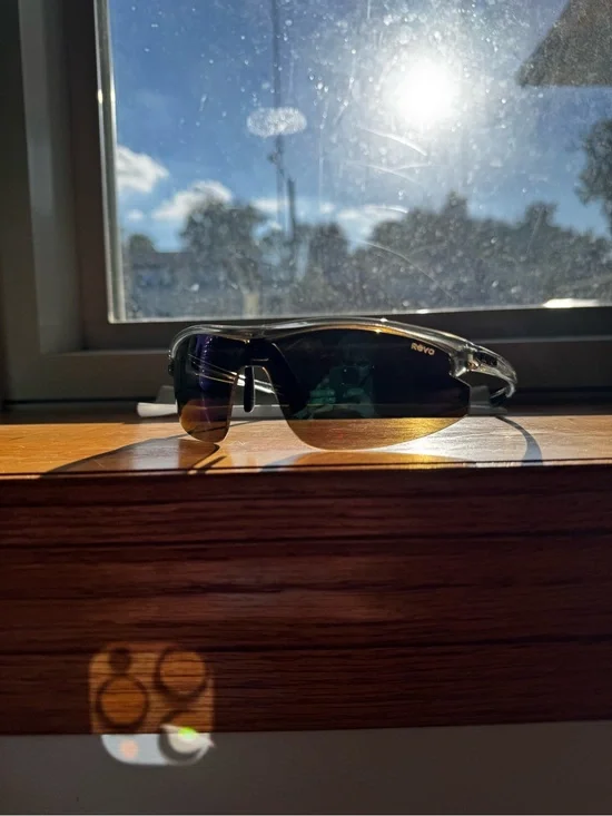 REVO Shadow Crystal Grey Evergreen RE 1268 00 GN Like New, No Case, Polarized