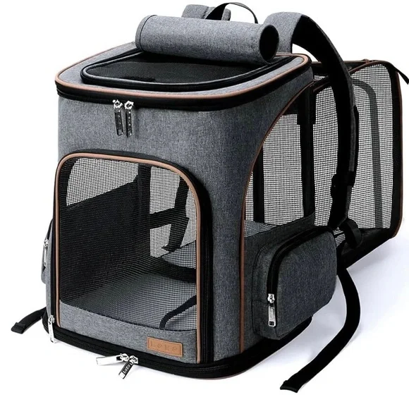 NEW WITH TAGS—Dog Backpack Carrier—Foldable for easy storage