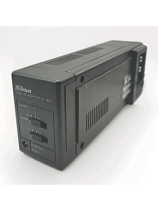 Nikon Video AC Adaptor AC-300 Untested Camera Video Cord To TV Or VCR.