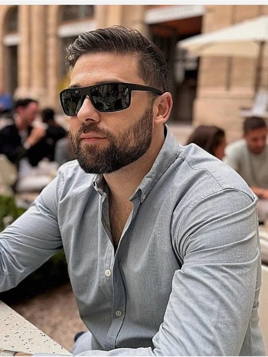 Men Sunglasses SMOOTH TOUCH Frame High Quality POLARIZED LENSES PHILIP 100%UV