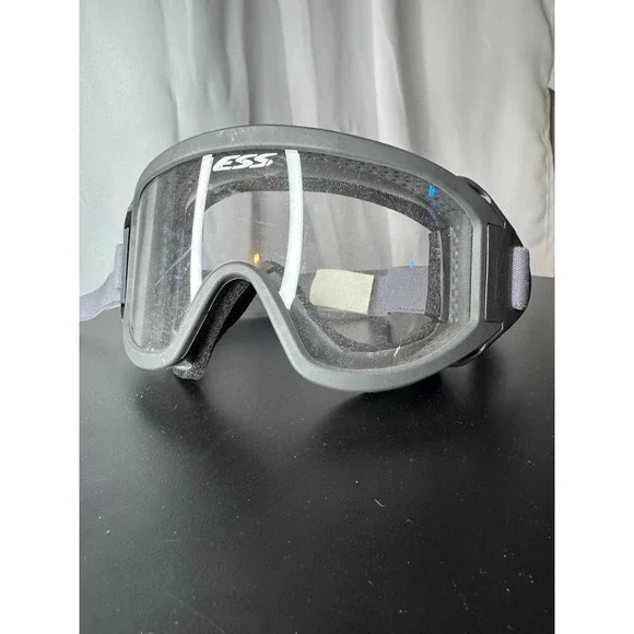 ESS Tactical Goggles Military Grade Eye Protection‎ Safety Gear Gray Clear