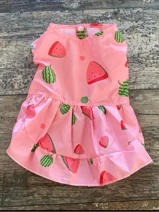 Pink Dog Dress Size Medium