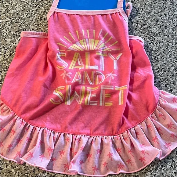 Dog Dress with Ruffle Medium
