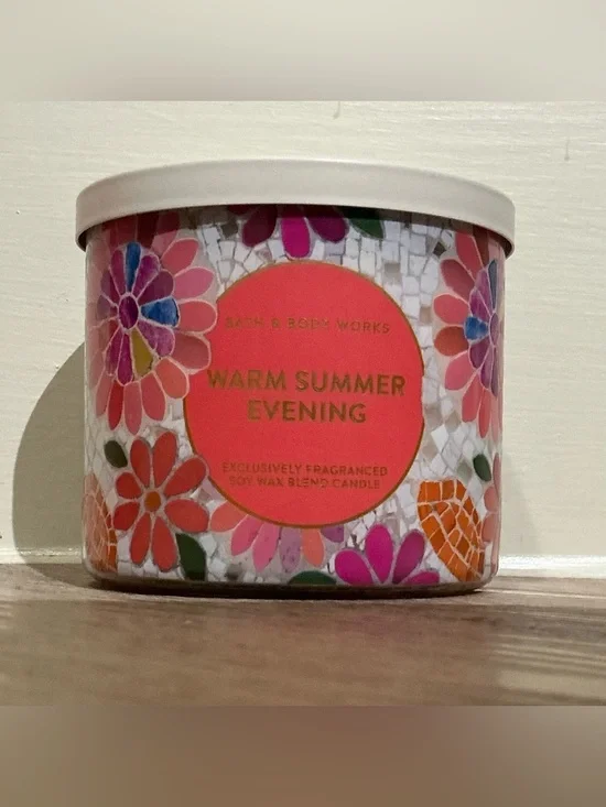 Warm Summer Evening Bath & Body Works 3-Wick Candle