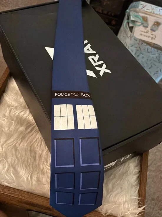 Doctor Who Tardis Tie