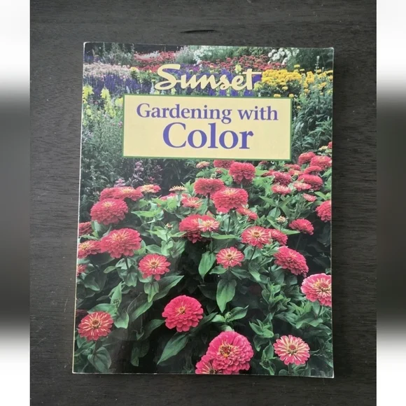 Sunset Gardening With Color Book Flower Garden Design Landscaping Guide