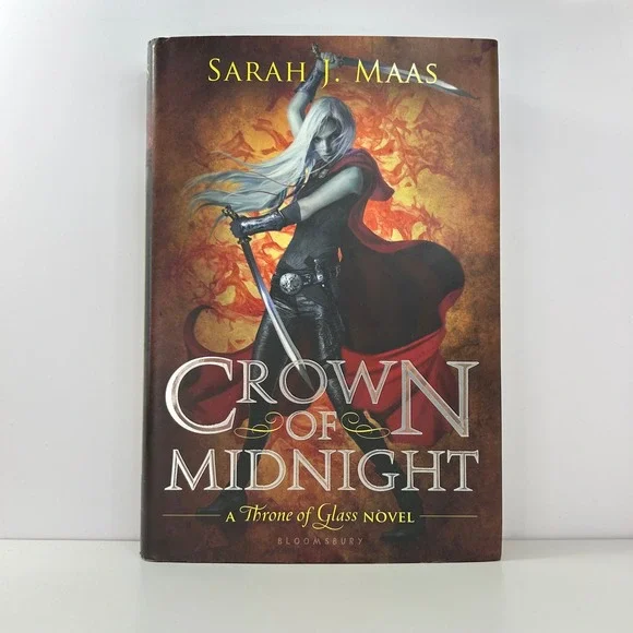 Crown of Midnight 1st Print Hardcover by Sarah J. Maas Throne of Glass