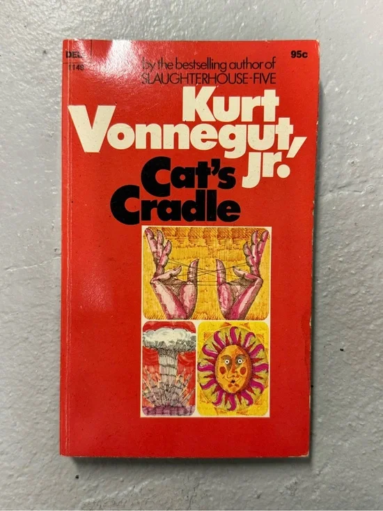 Vintage Cat’s Cradle Kurt Vonnegut Jr Dell Paperback Science Fiction Classic
