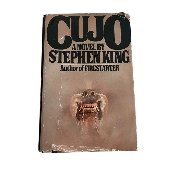 Cujo Stephen King 1981 Hardcover Viking Penguin First Edition Horror Novel Great