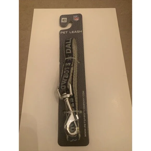 Dallas Cowboys Med Pet Leash (T-J)
