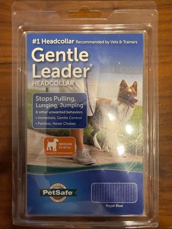 New! Petsafe Gentle Leader Headcollar for Dogs Size Medium