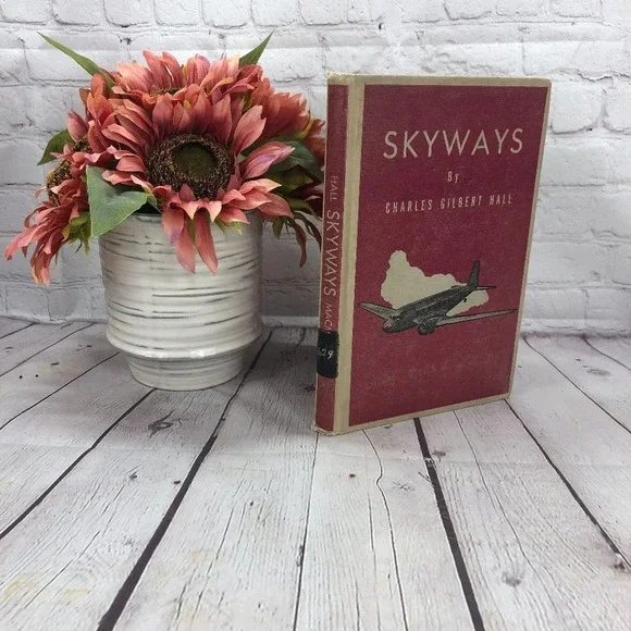 vintage book Skyways 1941 airplane pilot classic