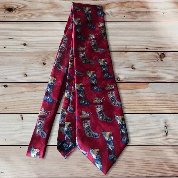 Oscar de la Renta Silk Holiday Tie‎