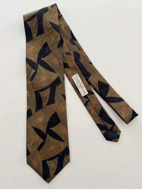 Vintage Frank Stella Ltd. New York Silk 4” Width Necktie