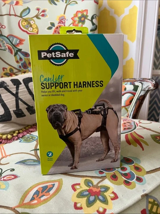 PetSafe CareLift Support Harness Box in Lime Green and Teal