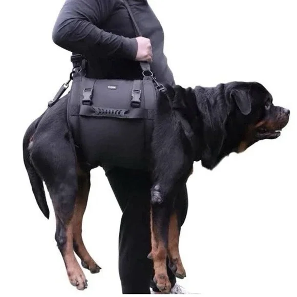 Dog Carry Sling, Emergency Backpack Pet Legs Support Rehabilitation Dog Lift XXL