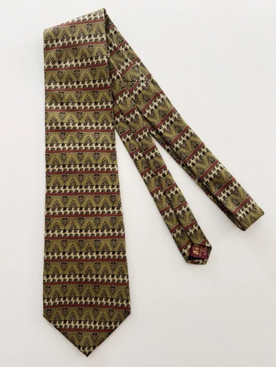 Vintage 90s Britches of Georgetowne Silk Tie
