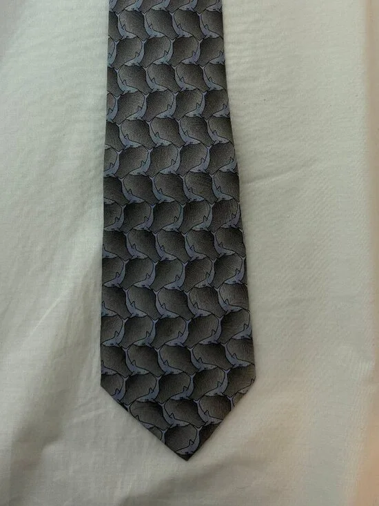 The Nature Conservancy Silvertip Shark Tie
