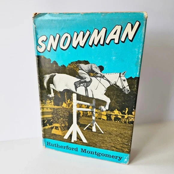 Vtg Snowman‎ by Rutherford Montgomery HC DJ Book - 1967 Fourth Printing