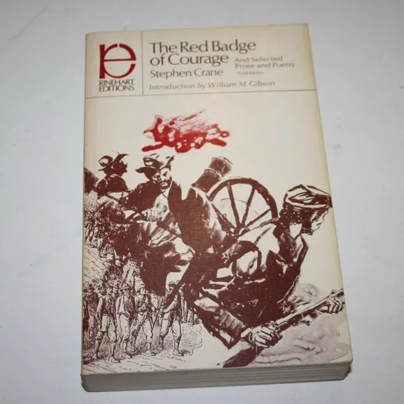 ✨The Red Badge of Courage · 1968 Vintage Paperback (ba)