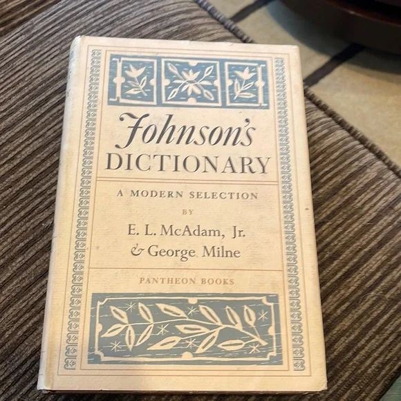 Johnson's Dictionary: A Modern Selection