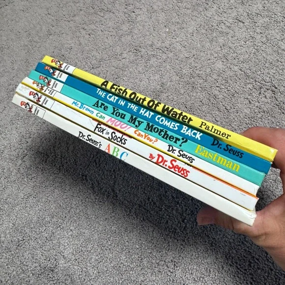 Dr Seuss Lot of 6 Hardback Books The Cat in the Hat Comes Back