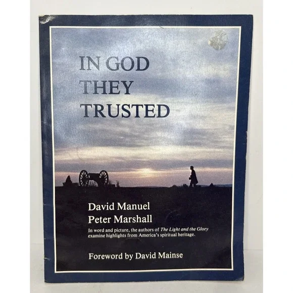 In God They Trusted David Manuel Peter Marshall History Book 1983 Vintage