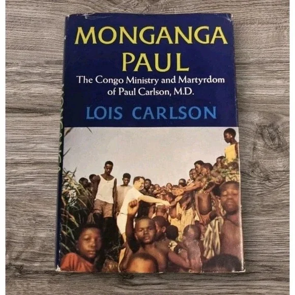 60s Monganga Paul Carlson Congo Ministry & Martyrdom Hardcover 1st Ed Ephemera
