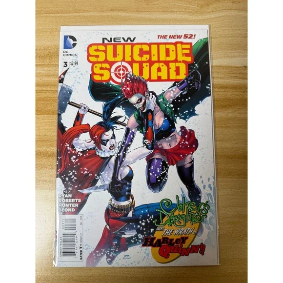 DC Comics New Suicide Squad 3 The‎ New 52 Joker's Daughter Wrath Harley Quinn