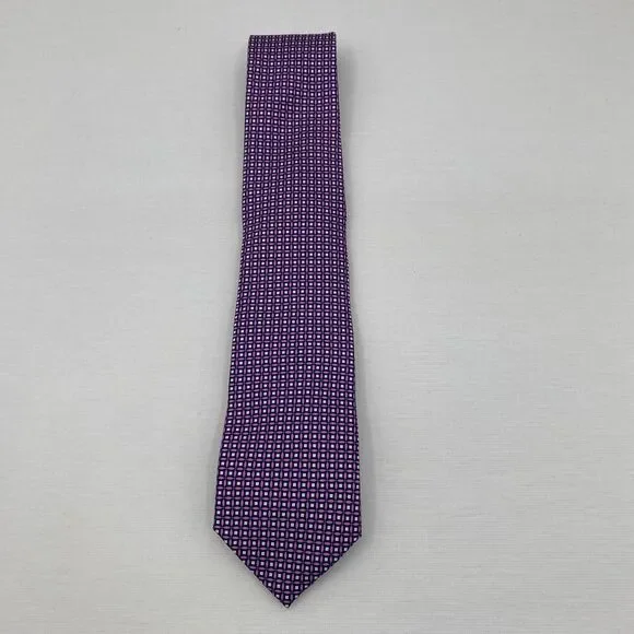 69.50 Tommy Hilfiger Mens Pink Floral Print Tie ONE SIZE NWT