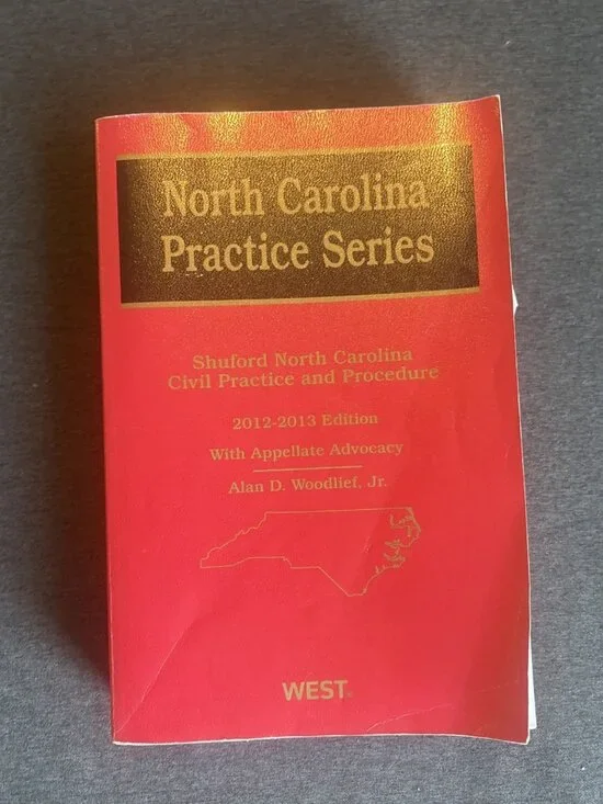 North Carolina Practice Series Text Book 2012-2013 Edition Appellate Advocacy