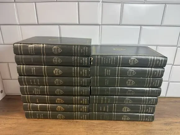 15 Volumes Harvard Classics Deluxe Registered Edition Set 1937/1938 Collection