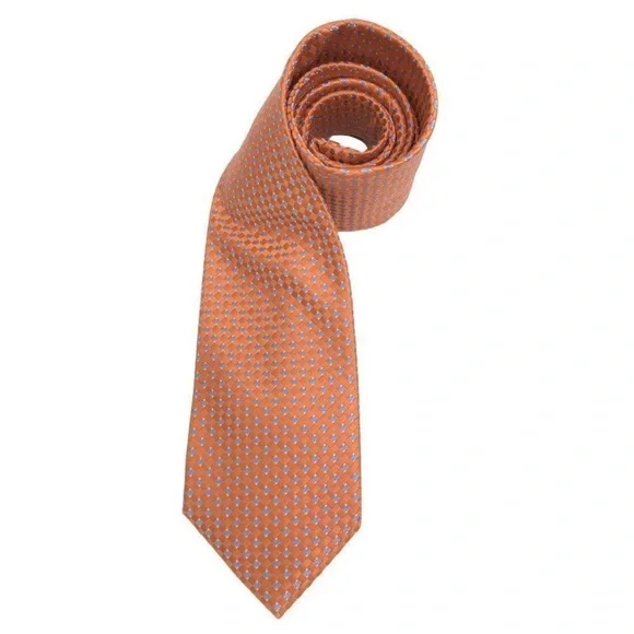 MICHAEL Michael Kors Tie Orange Geometric‎