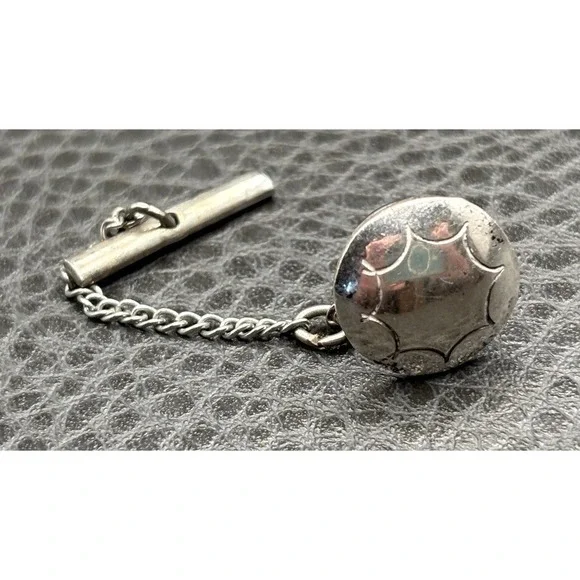Vintage Southwestern Sterling Silver 925 Tie Tack Lapel Pin
