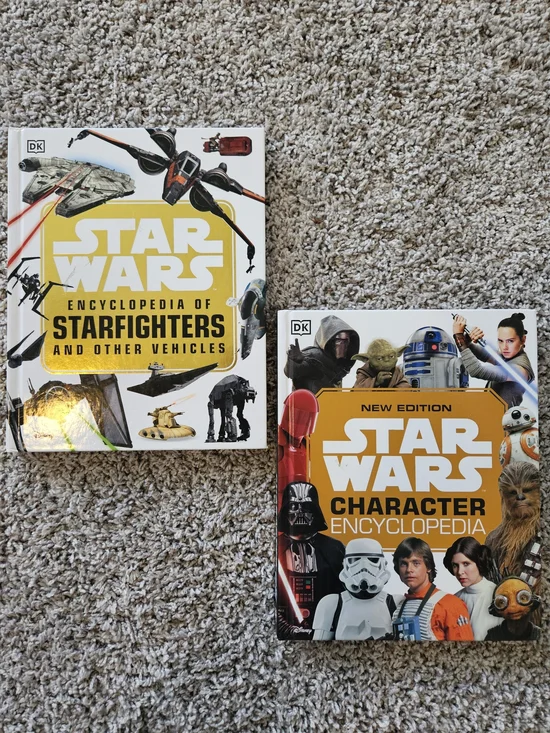 Star Wars Hardcover Encyclopedias - Starfighters & Characters