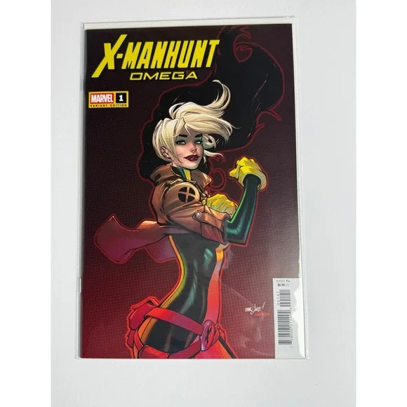 Marvel X-Manhunt Omega 1 Variant Edition David‎ Marquez Rogue Cover 2024 Comic