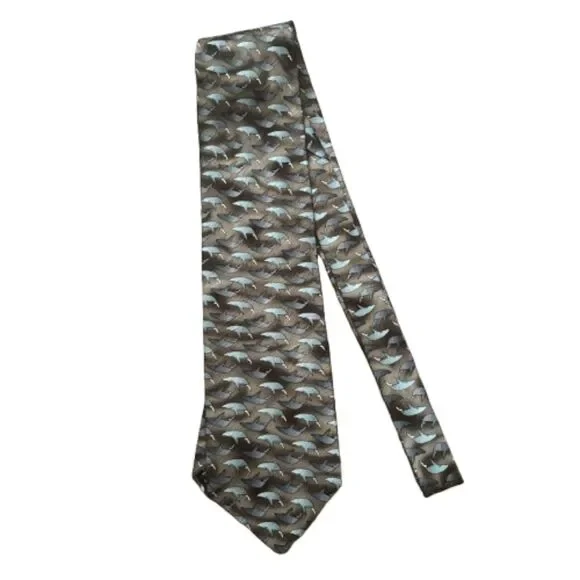 The Nature Conservatory Silk‎ Tie Humpback Whale Print Preservation Collection