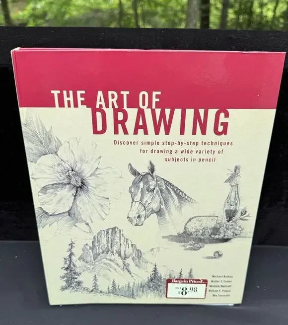 The Art of Drawing by William Powell, Mia Tavon Walter Foster HARDCOVER New!