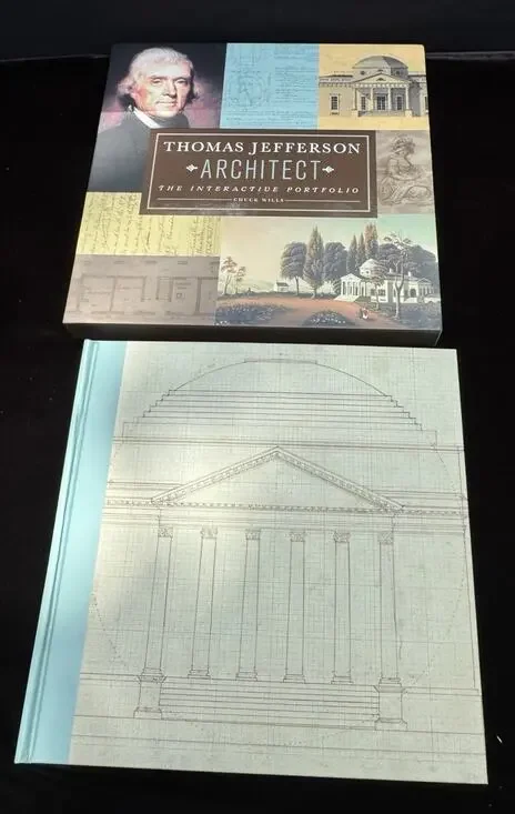 Thomas Jefferson - Architect: The Interactive Portfolio by Chuck Wills Like New!