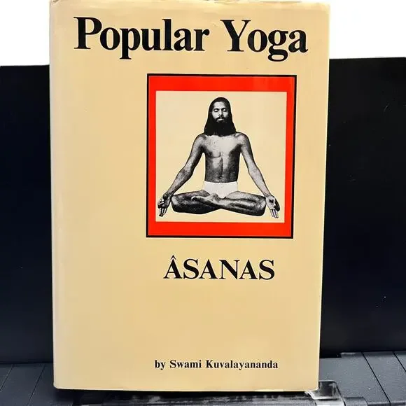 Popular Yoga Asnas - Book by Swami Kuvalayananda‎ - Vintage 1972