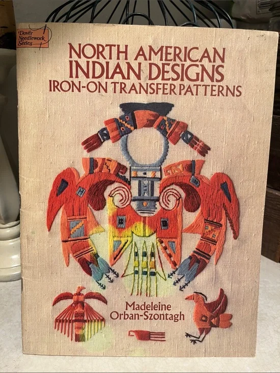 North American, Indian designs iron on